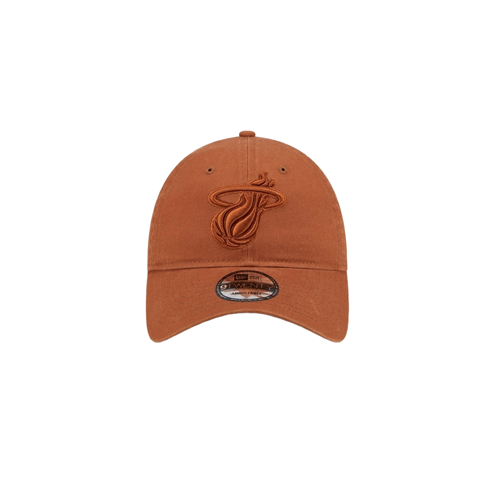 New Era Miami HEAT Tonal Brown Hat Dad Hats New Era