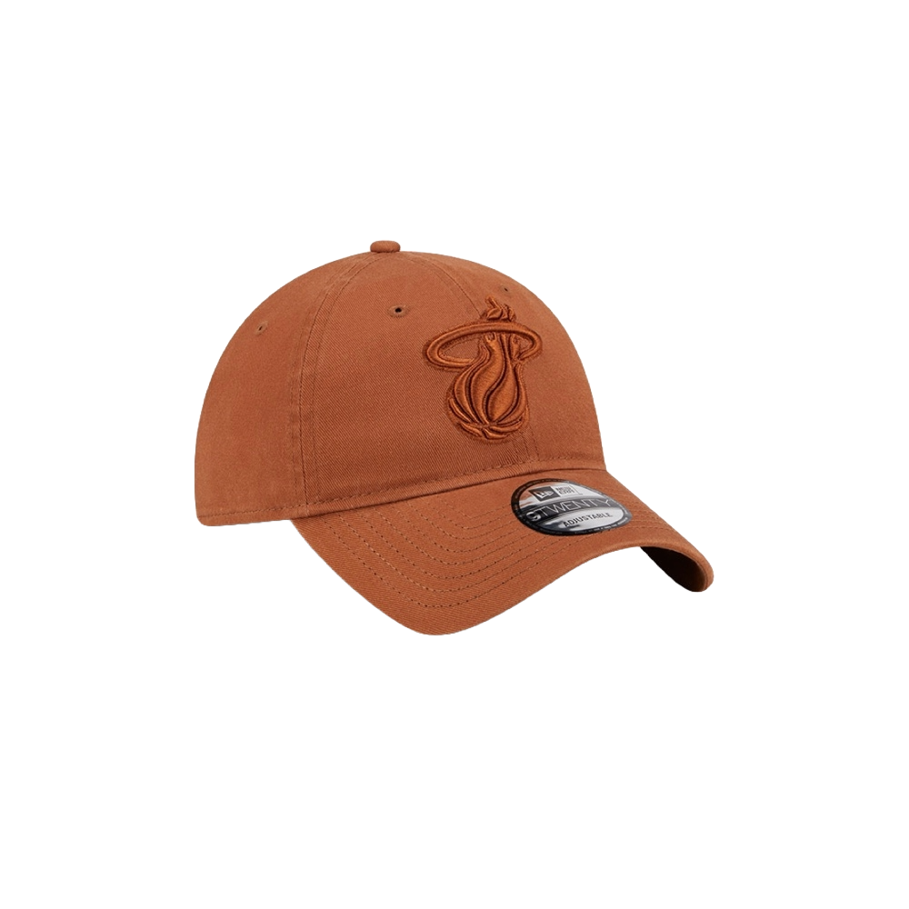 New Era Miami HEAT Tonal Brown Hat Dad Hats New Era
