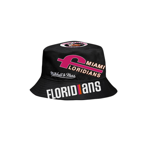 Mitchell and Ness Miami Floridians Bucket Hat