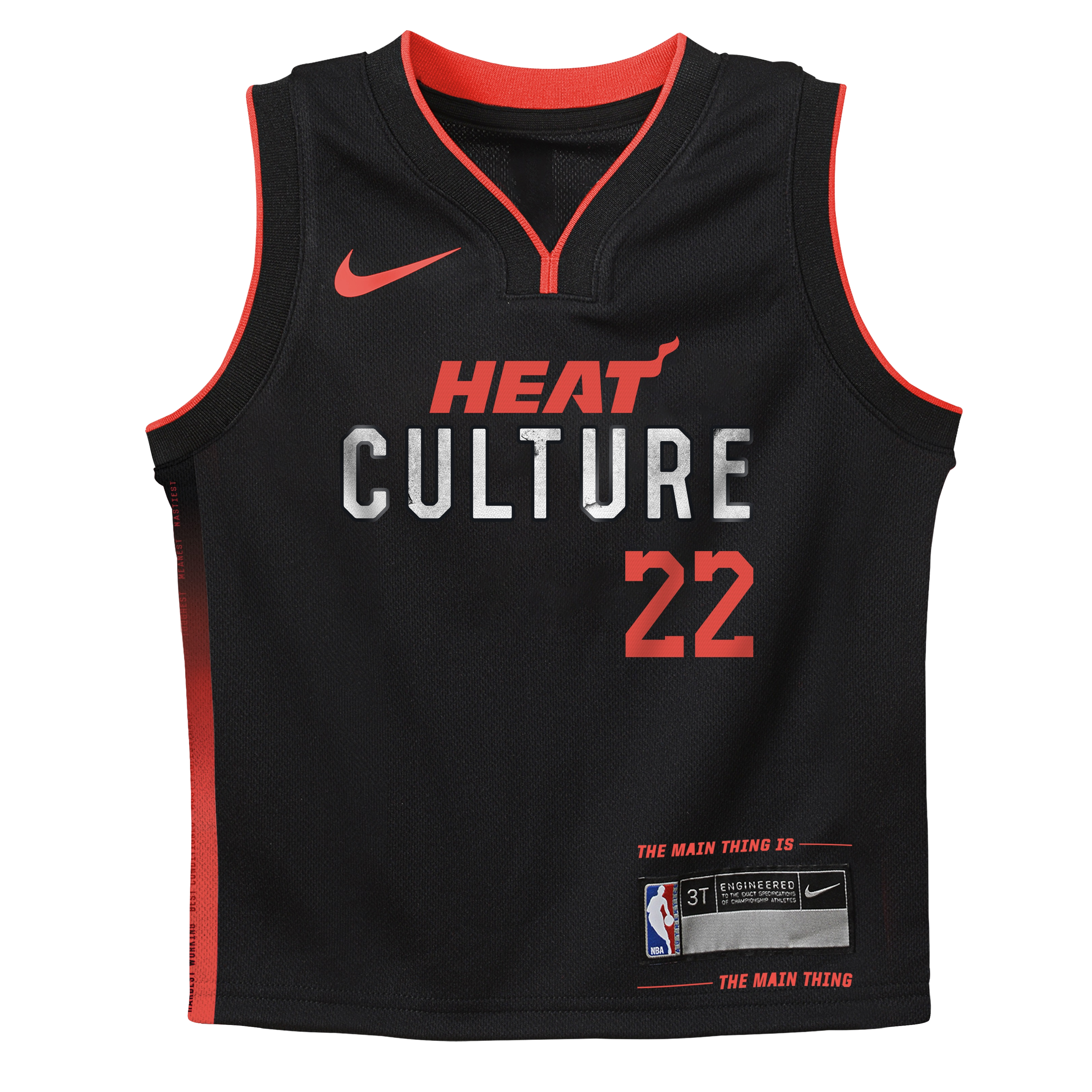 Jimmy Butler Nike HEAT Culture Toddler Replica Jersey