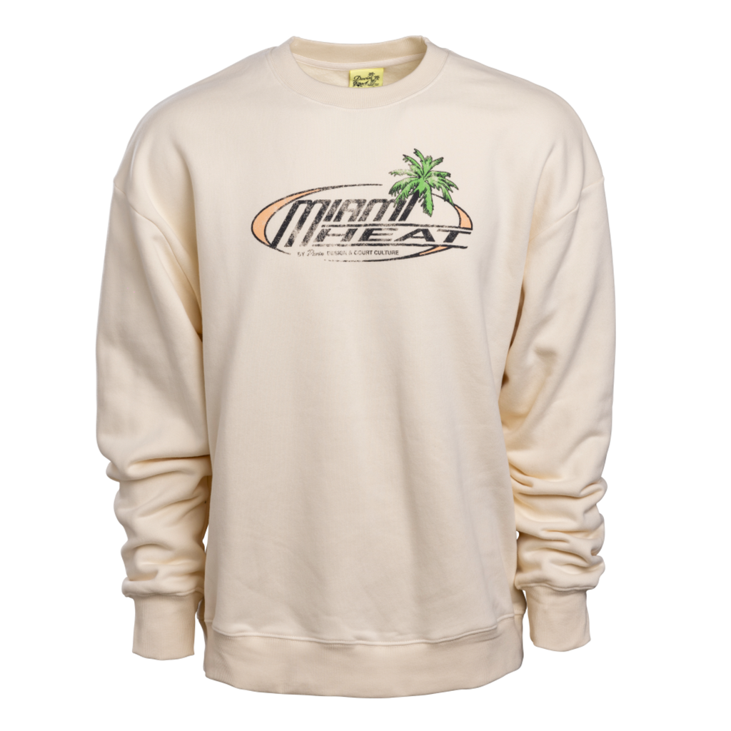 Court Culture x Duvin Sun Crew Sweater |Miami HEAT| Crewneck