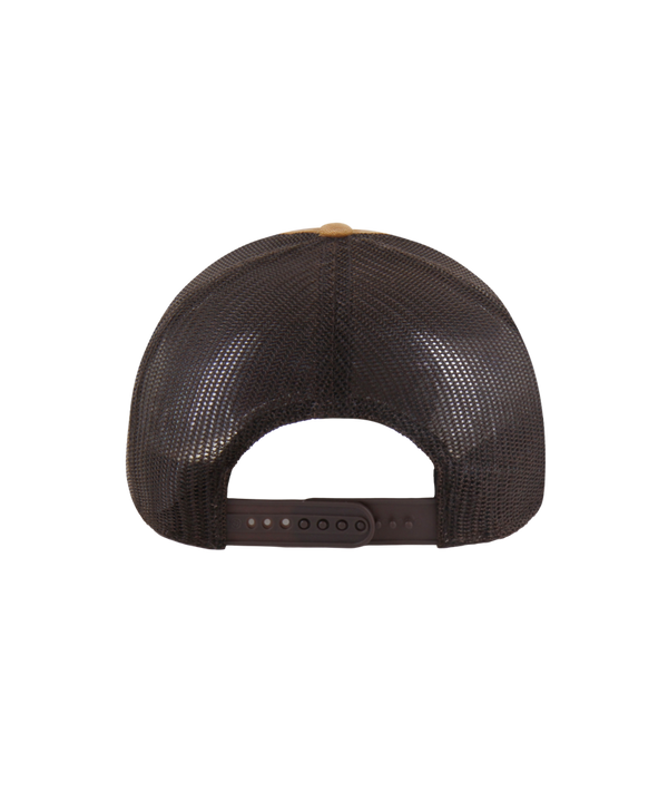 The '47 Brand Carhartt Miami HEAT Snapback features a brown and black cotton design with mesh back, embroidered team logo, curved brim, side '47 logo, adjustable fit, and is spot clean only.