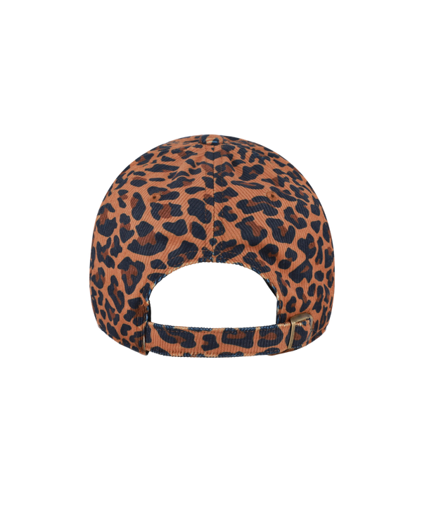 Certainly! Here’s the rewritten sentence using the provided product data: The ’47 Brand Miami HEAT Leopard Corduroy Women’s Cleanup Hat features a bold brown leopard print with the Miami Heat logo on the front and a small ’47 logo on the side. Made from durable polyester, this cap offers a comfortable, one size fits most design and is easy to maintain with spot cleaning.