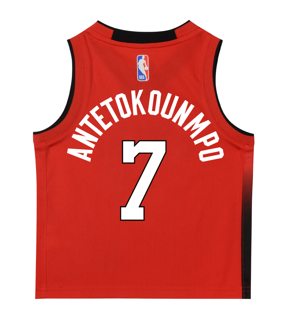 Giannis Antetokounmpo Nike HEAT Culture: Blood Red Toddler Replica