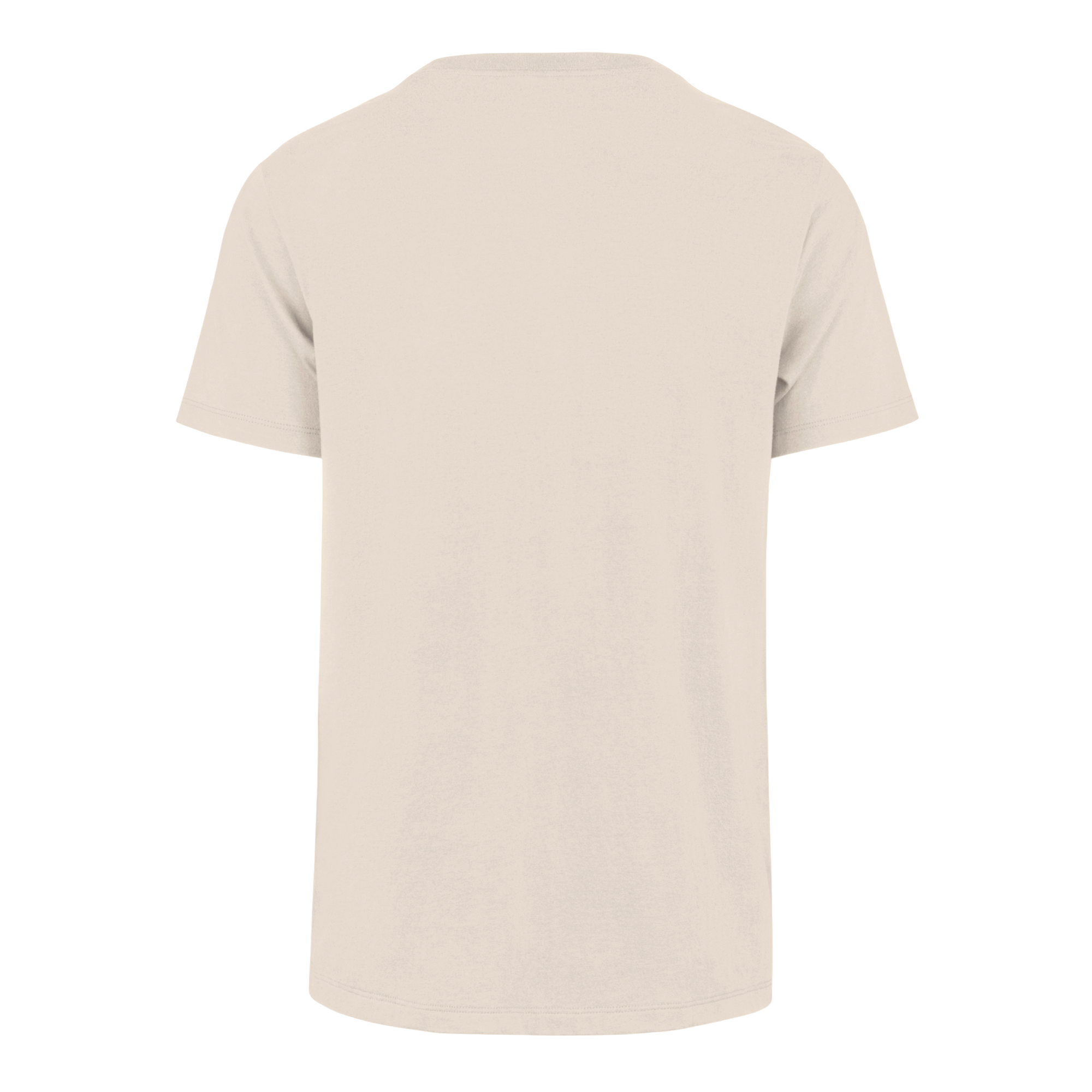 White short-sleeve tee with Miami HEAT logo on front and relaxed fit. - '47 Brand Miami HEAT Play Basketball Tee