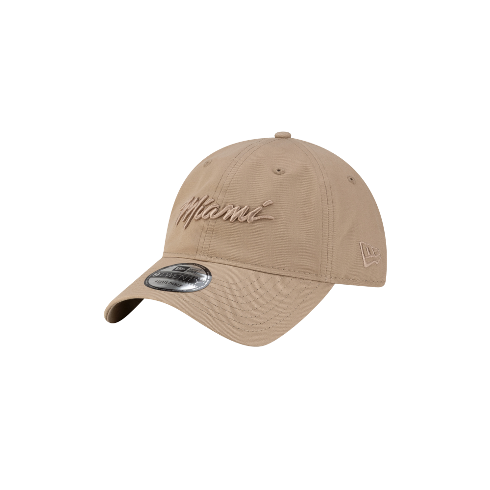 The Court Culture Original Vice Nights Wordmark Dad Hat in sand features 