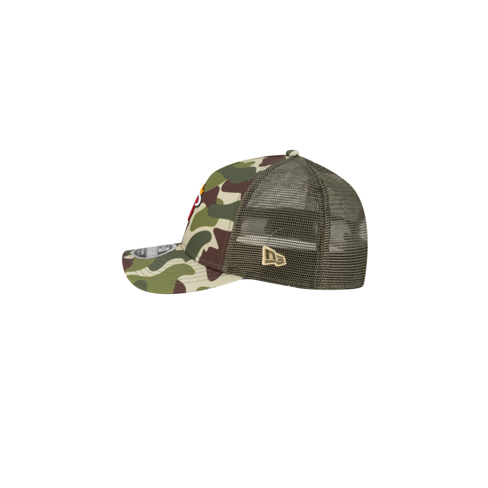 Side view of the Court Culture Miami HEAT 