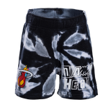 Court Culture Miami Mashup Tie-Dye Youth Shorts - 1