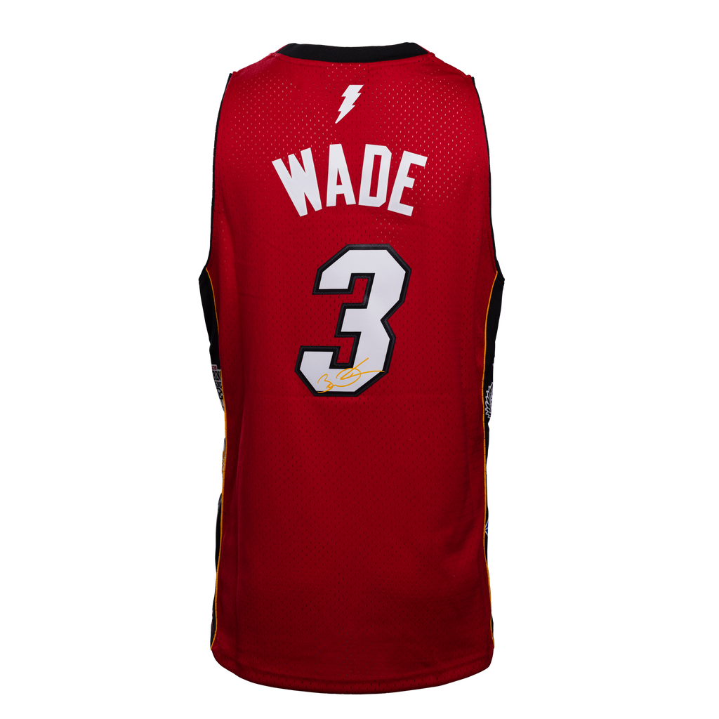 NBA ALTERNATE JERSEY HEAT 2005-06 DWYANE WADE 'RED