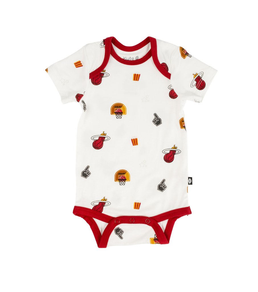 Court Culture x Kyte Baby Cloud Game Day Bodysuit Miami HEAT Store