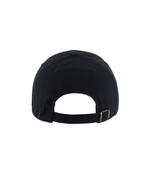 The '47 Brand Miami HEAT Original Vice Nights Dad Hat is a black cotton cap with 