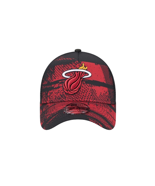 New Era Miami HEAT 2024 Tipoff Trucker Snapback Snapbacks New Era