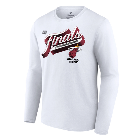 Fanatics Branded Miami Heat Women's White 2023 Eastern Conference Champions  Locker Room Authentic V-Neck T-Shirt