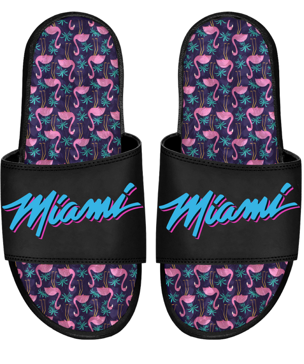 ISlide Miami HEAT Original Vice Nights Gel Sandals by ISlide feature bold 