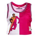 Court Culture X Mitchell and Ness Floridians Mesh Crop Tank - 1
