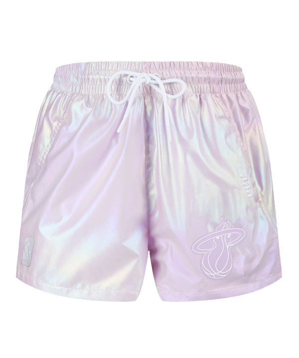 Pro Standard Miami HEAT Holographic Women's Shorts Women's Shorts Pro Standard
