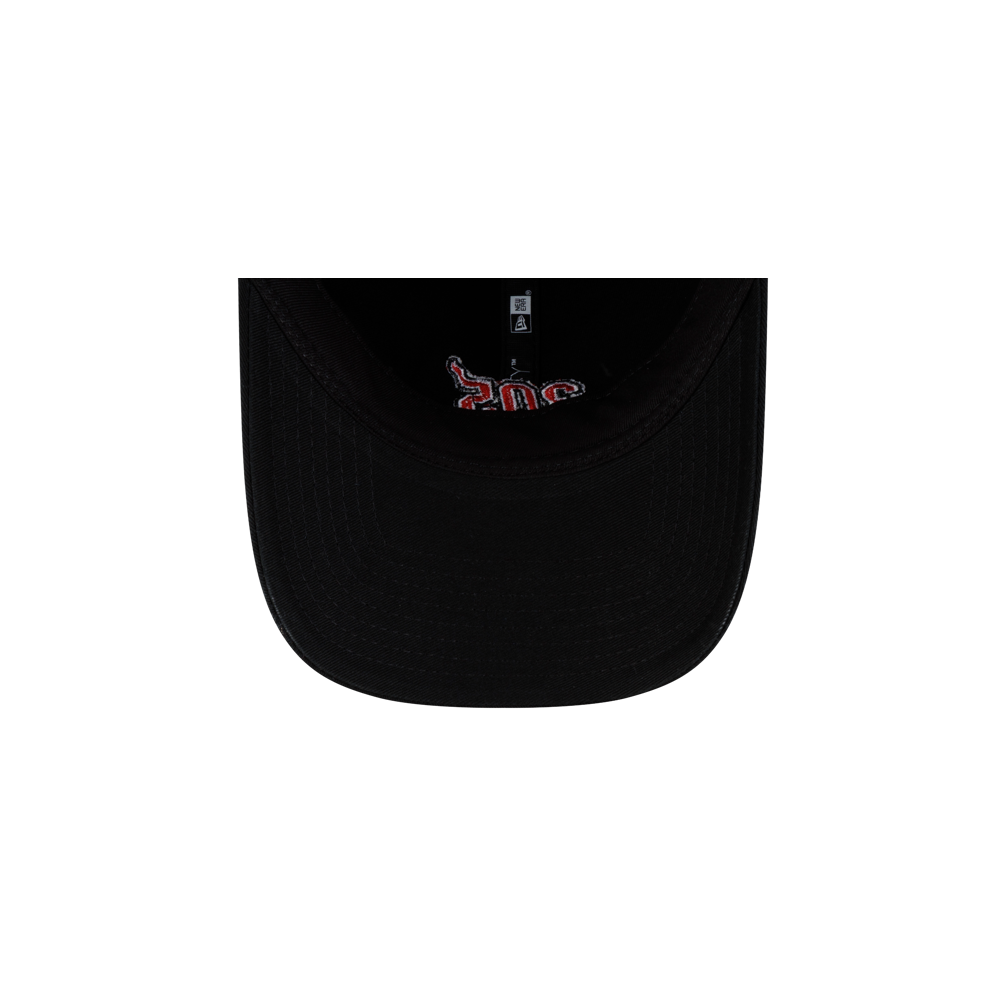 Black Court Culture x New Era 305 Dad Cap with 305 embroidered in red and white on the brim.