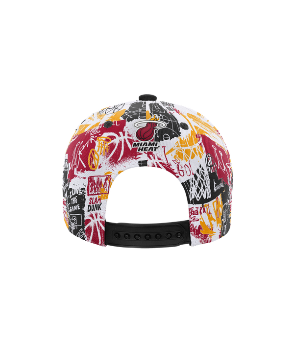 Miami HEAT Graffiti Youth Snapback Snapbacks Outerstuff