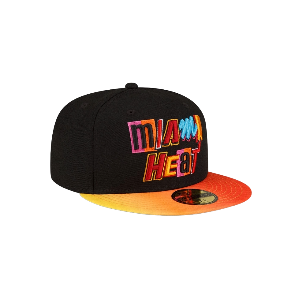 Court Culture Miami Mashup Vol 2 Gradient Fitted Hat | Miami HEAT