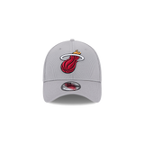 New Era Miami HEAT Grey Flex Fit Hat - 1