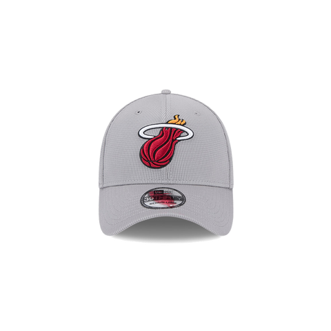 New Era Miami HEAT Grey Flex Fit Hat