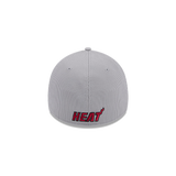 New Era Miami HEAT Grey Flex Fit Hat - 2