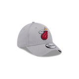 New Era Miami HEAT Grey Flex Fit Hat - 5