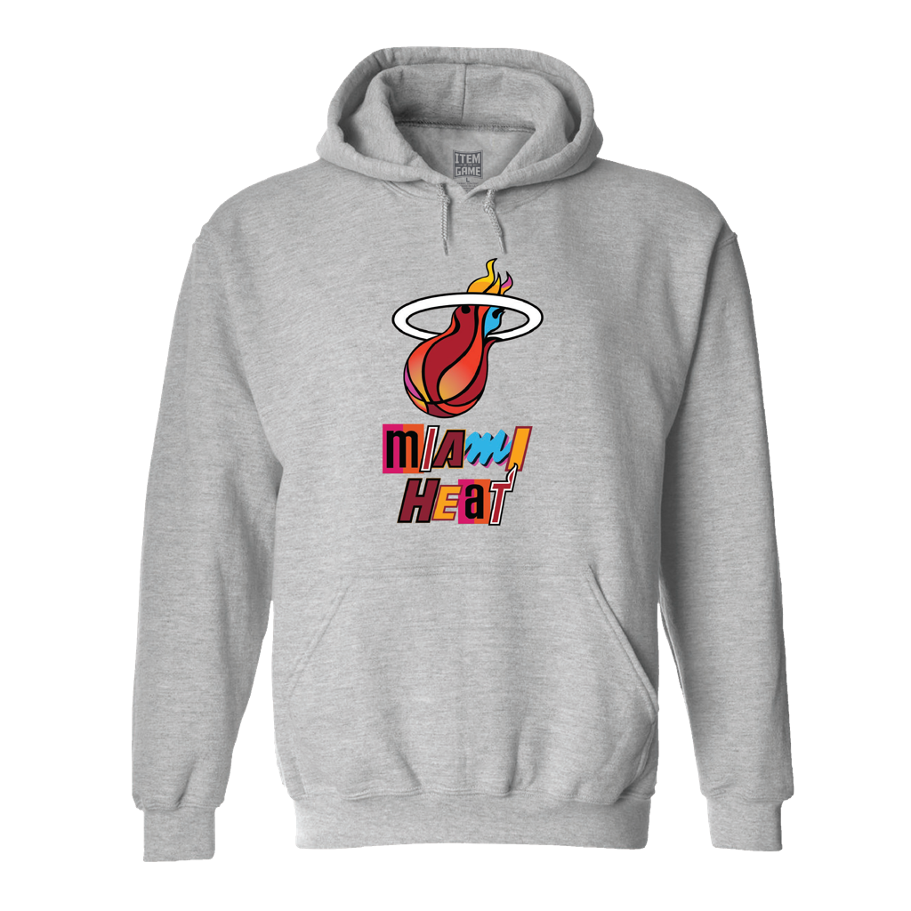 Miami Mashup Vol. 2 Grey Hoodie MENSOUTERWEAR ITEM OF THE GAME    - featured image