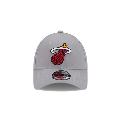 New Era Miami HEAT Structured Grey Snapback Hat