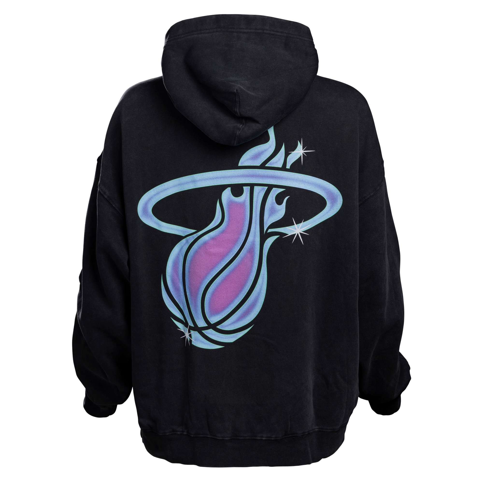 The wearer, facing away from the camera, models the Court Culture Original Vice Nights 