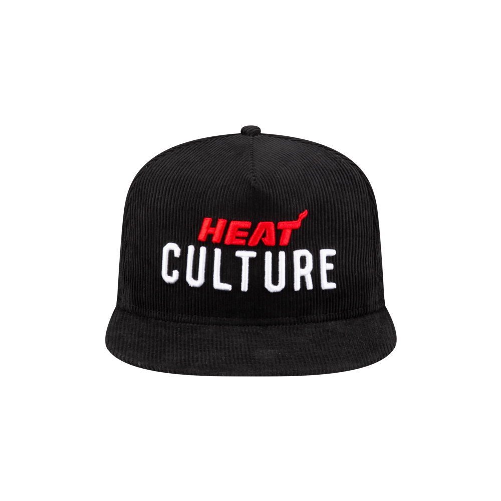 Court Culture HEAT Culture Black Corduroy Golfer – Miami HEAT Store