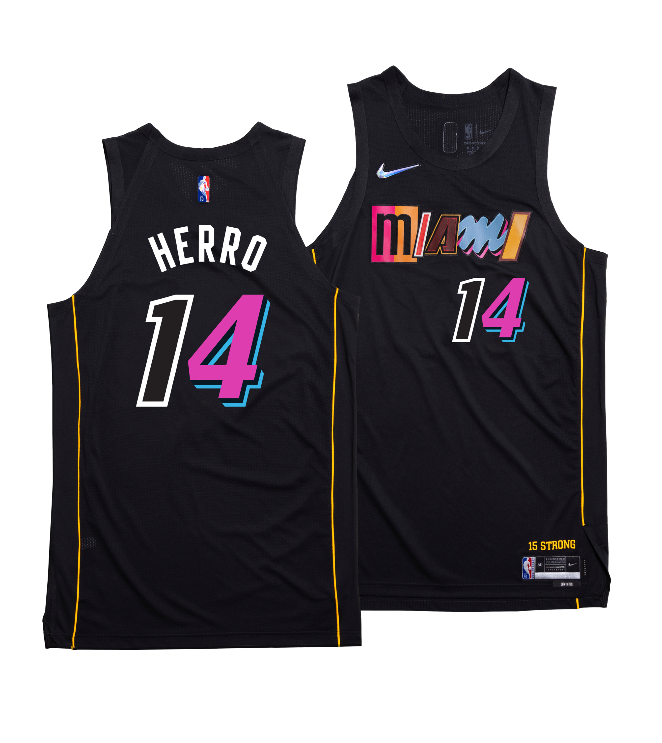 Tyler Herro Nike Miami HEAT Mashup Youth Swingman Jersey - Player's Ch