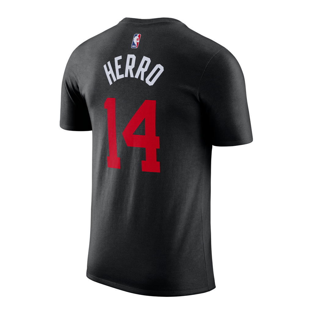 Tyler Herro Nike HEAT Tee Name and Number Miami HEAT