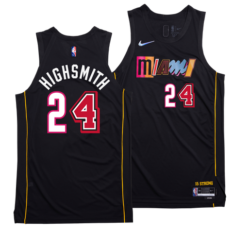 Haywood Highsmith Nike Miami HEAT Mashup Swingman Jersey - Player's Choice