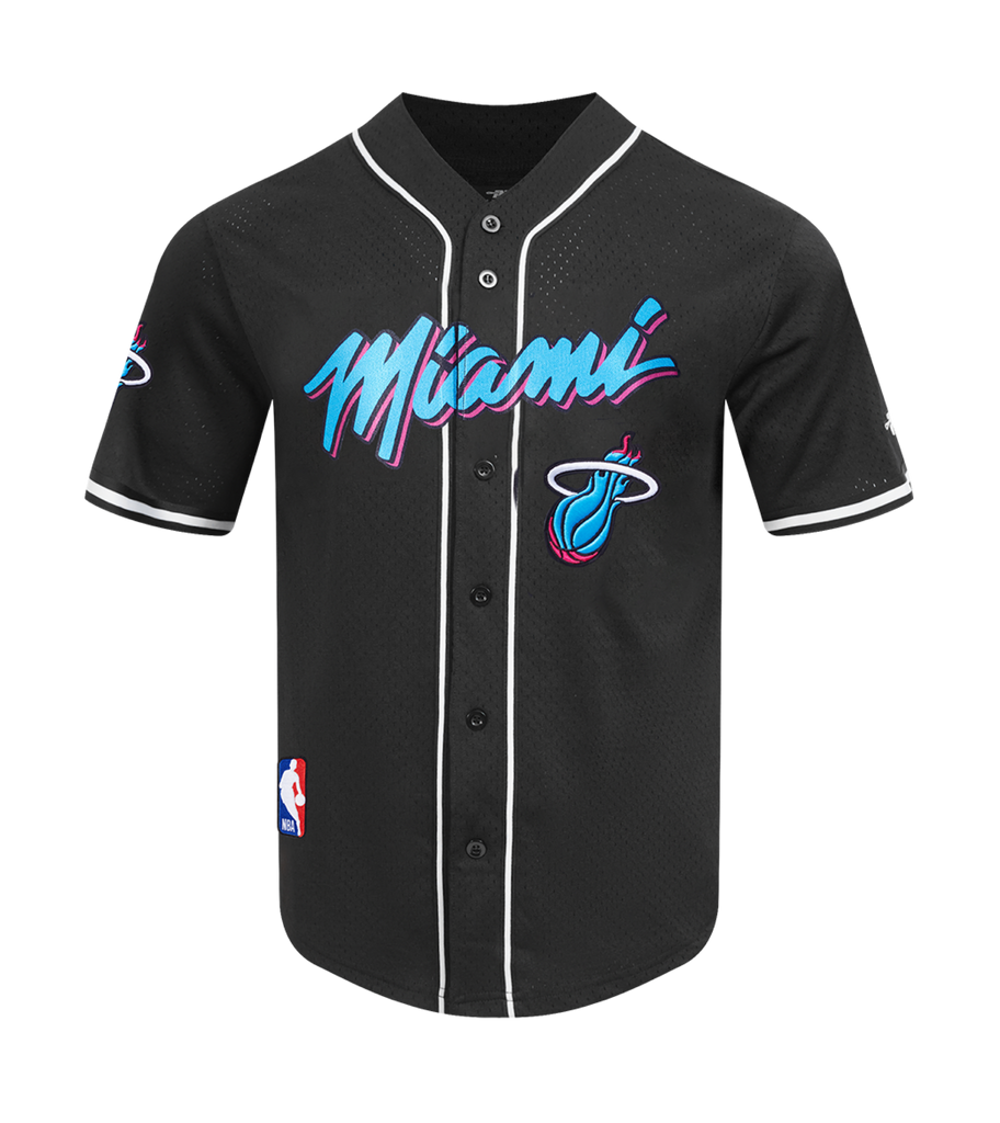 Pro Standard Miami HEAT Original Vice Nights Baseball Jersey
