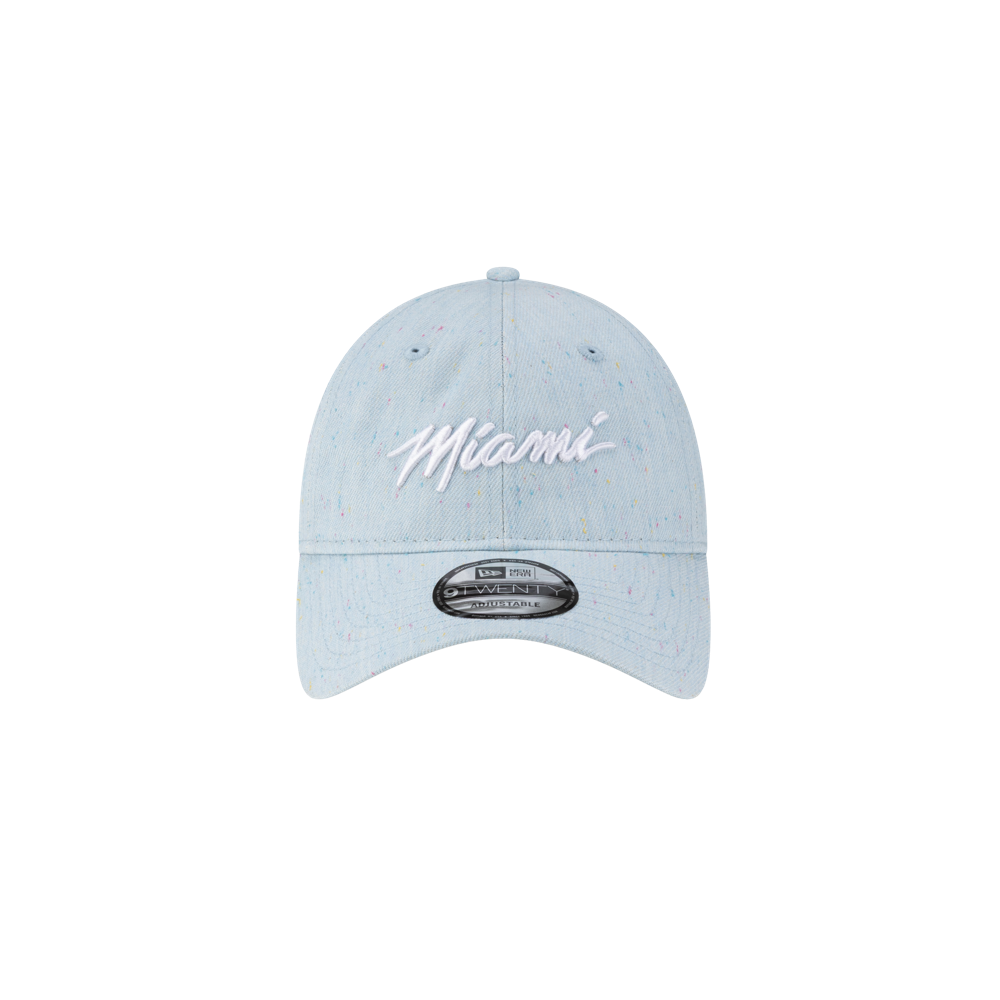 The Court Culture Original Vice Nights Wordmark Dad Hat is a light blue cotton hat featuring 
