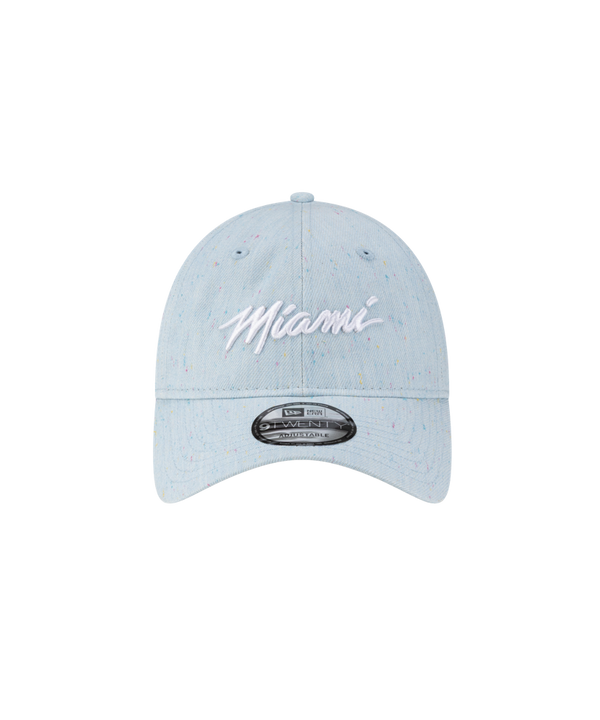 The Court Culture Original Vice Nights Wordmark Dad Hat is a light blue cotton hat featuring 
