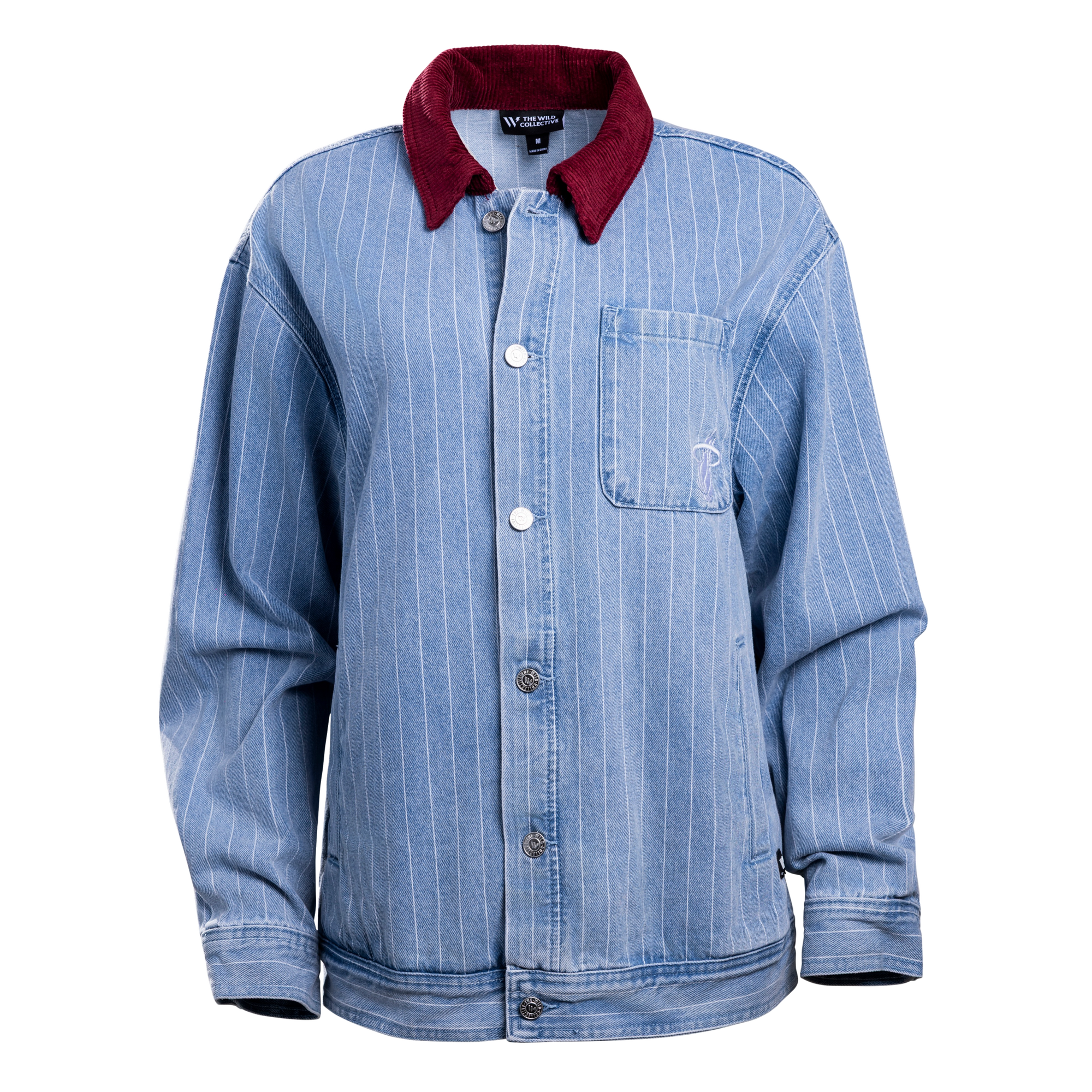 Court Culture x The Wild Collective Denim Bomber