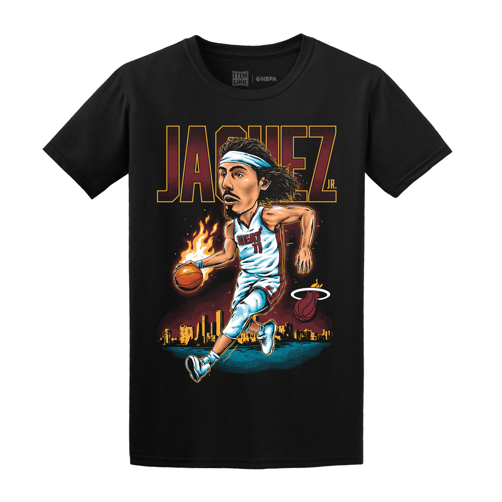 Jaime Jaquez Jr. Miami HEAT City View Tee MENSTEE ITEM OF THE GAME    - featured image