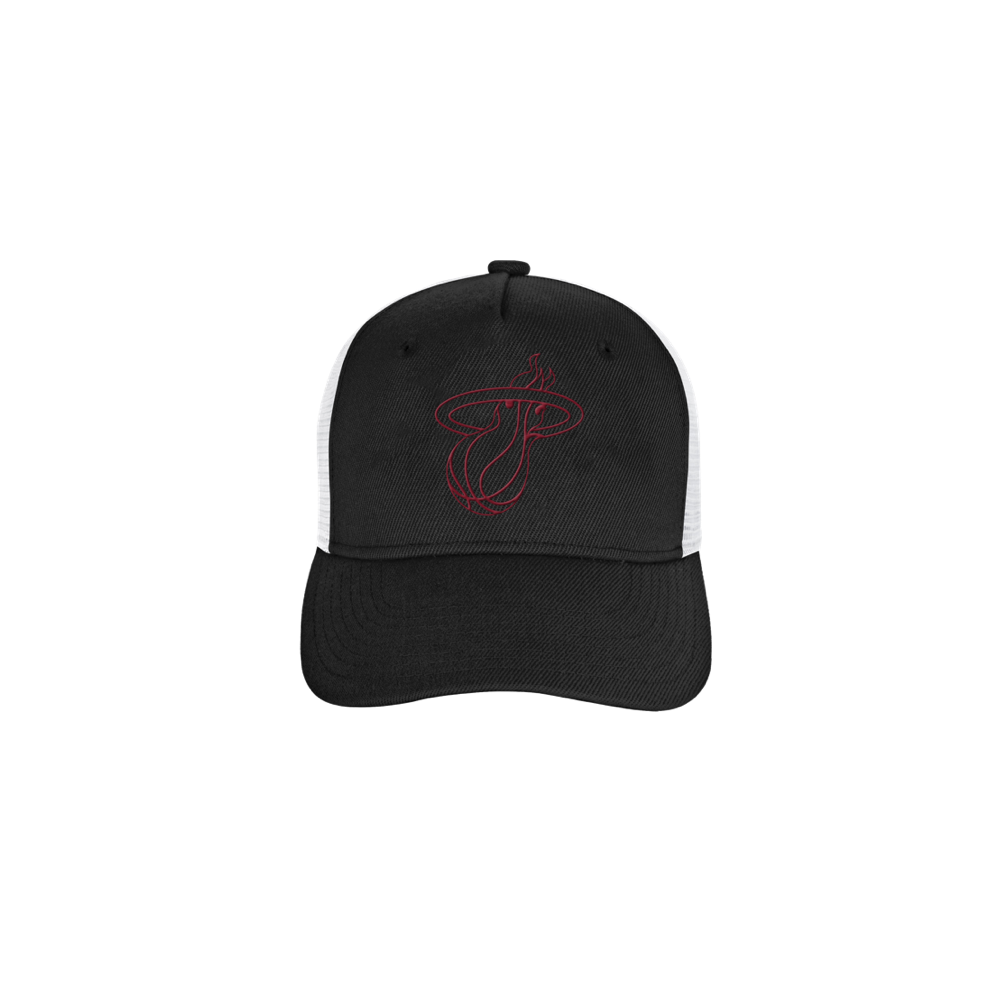 Miami HEAT Kids Snapback Trucker Hat Snapbacks Outerstuff