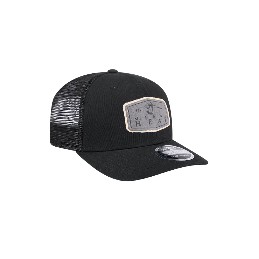 New Era Miami HEAT Labeled Trucker Snapback Snapbacks New Era