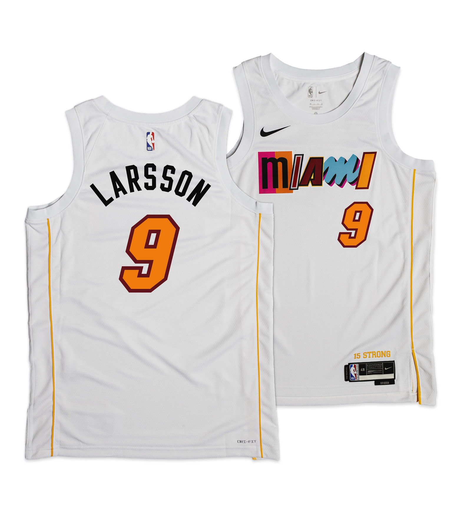 Pelle Larsson Nike Miami Mashup Vol. 2 Youth Swingman Jersey Player