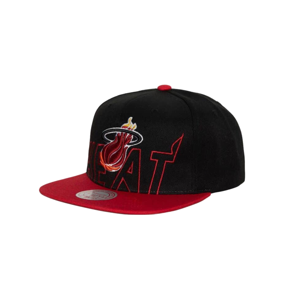 Mitchel And Ness Miami HEAT Snapback Hat|Miami HEAT|Hat
