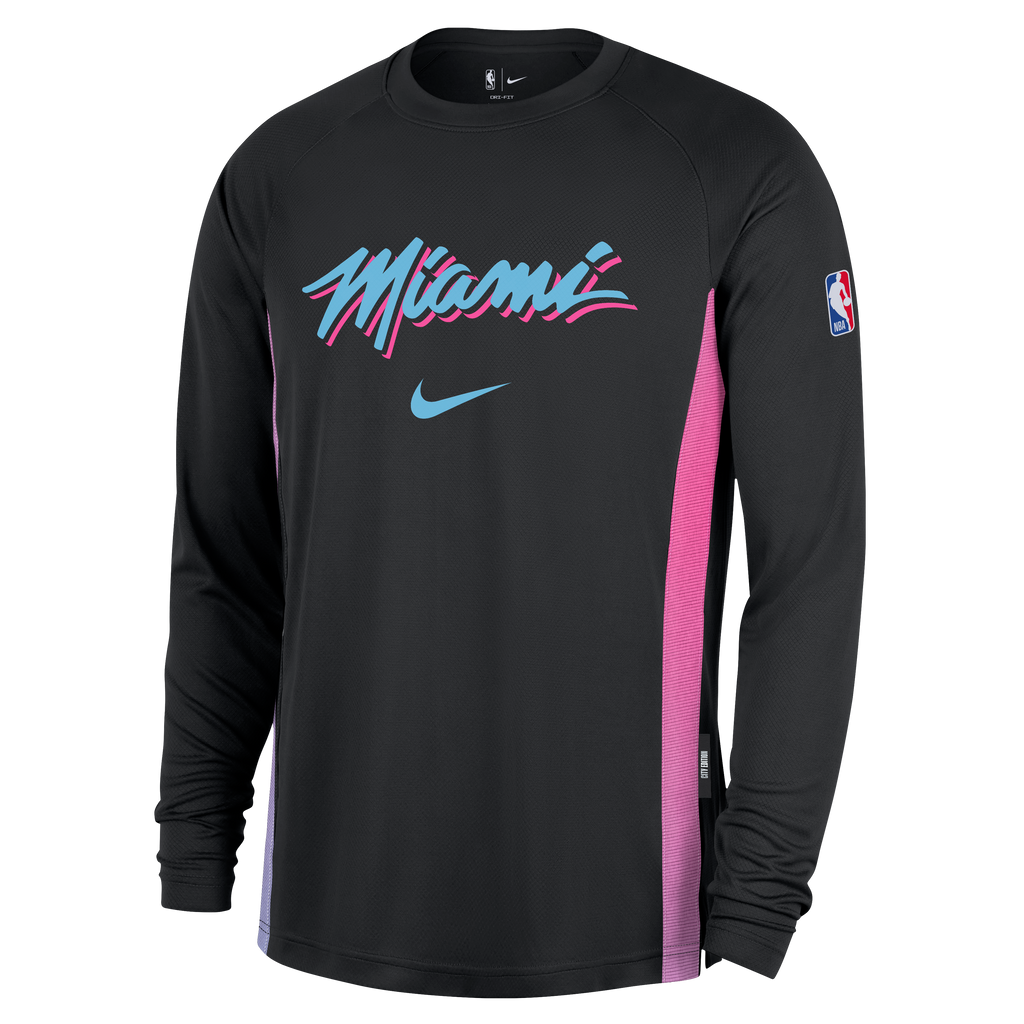 Nike Miami HEAT Original Vice Nights Shooting Shirt |Miami HEAT| Tee