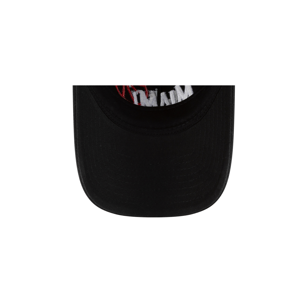 A close-up, top-down view of the brim of the Court Culture 