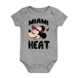 Miami HEAT Mickey Newborn Onesie 3-Pack - 3