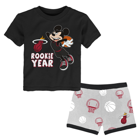 Miami HEAT Mickey Rookie Year Toddler Set