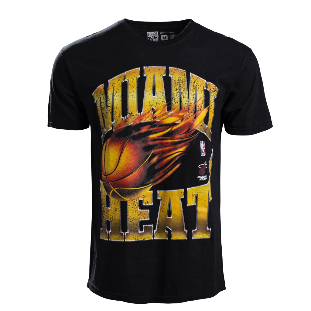 Vintage miami heat shirt sales