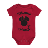 Miami HEAT Minnie Girls Newborn Onesie 3-Pack - 2