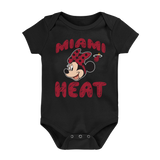 Miami HEAT Minnie Girls Newborn Onesie 3-Pack - 4